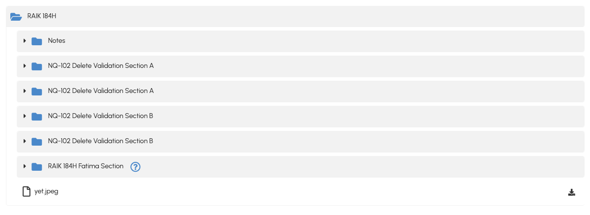01 files list
